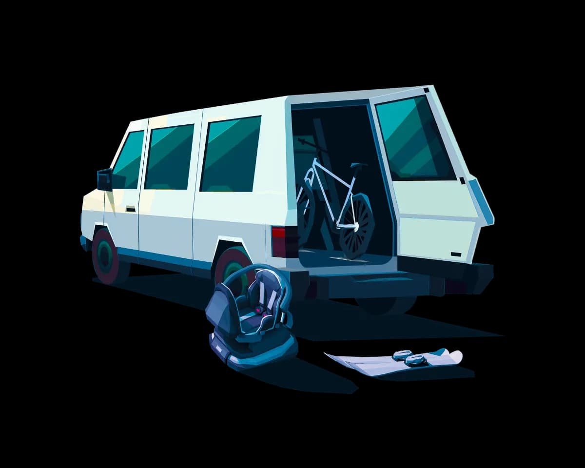 To transport your bike or skis