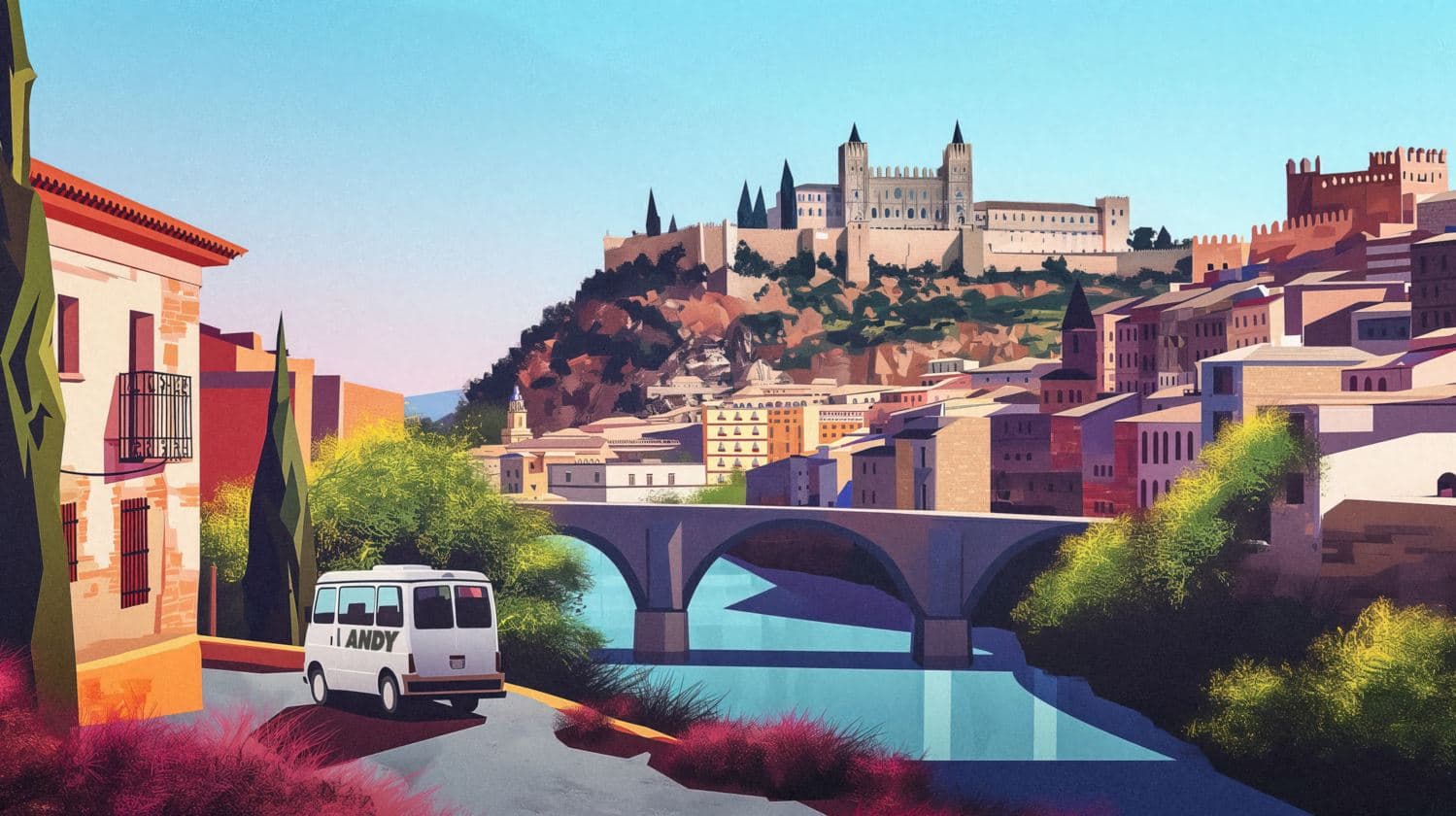 Madrid to Tolède